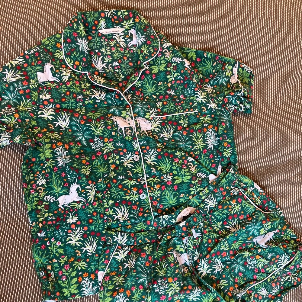 Unicorn Holiday Pajamas/Loungewear NWOT